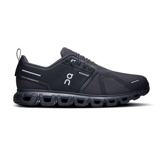 Men's Cloud 6 Waterproof Running Shoe - Black/Black - Regular (D)