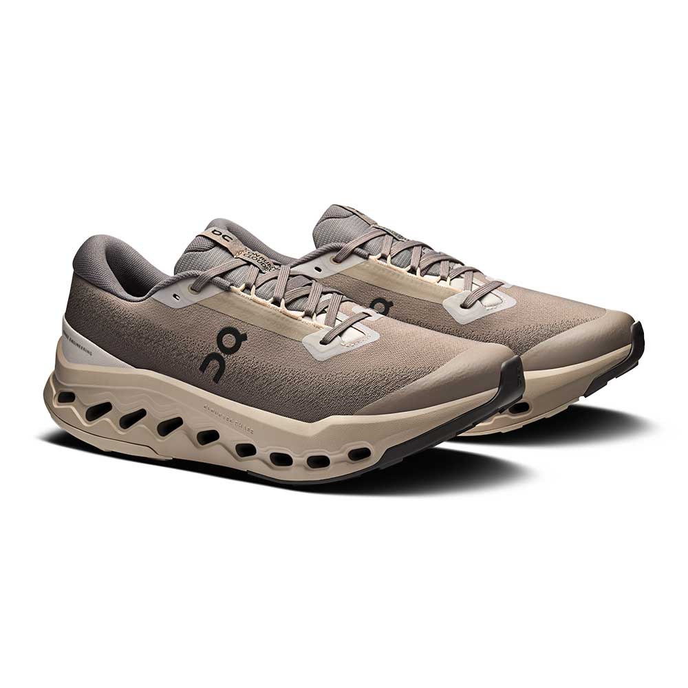 Men's Cloudsurfer Trail 2 Waterproof Running Shoe - Cinder/Desert - Regular (D)