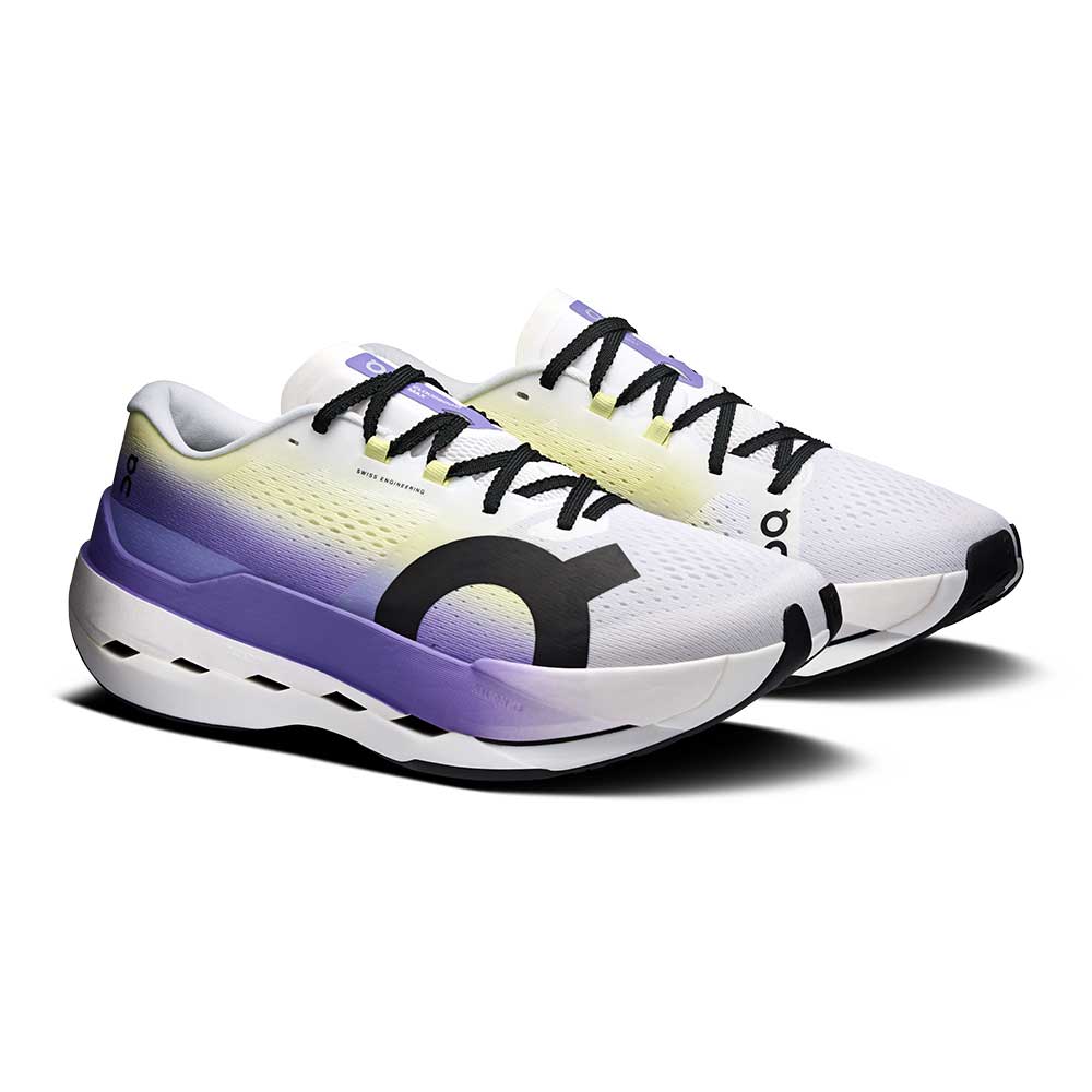 Men's Cloudboom Max Running Shoe - White/Juniper - Regular (D)