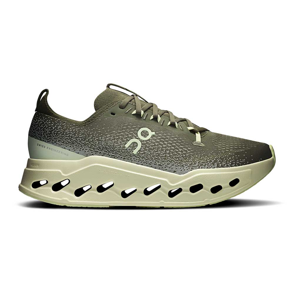 Men's Cloudsurfer Max Running Shoe - Olive/Seedling - Regular (D)