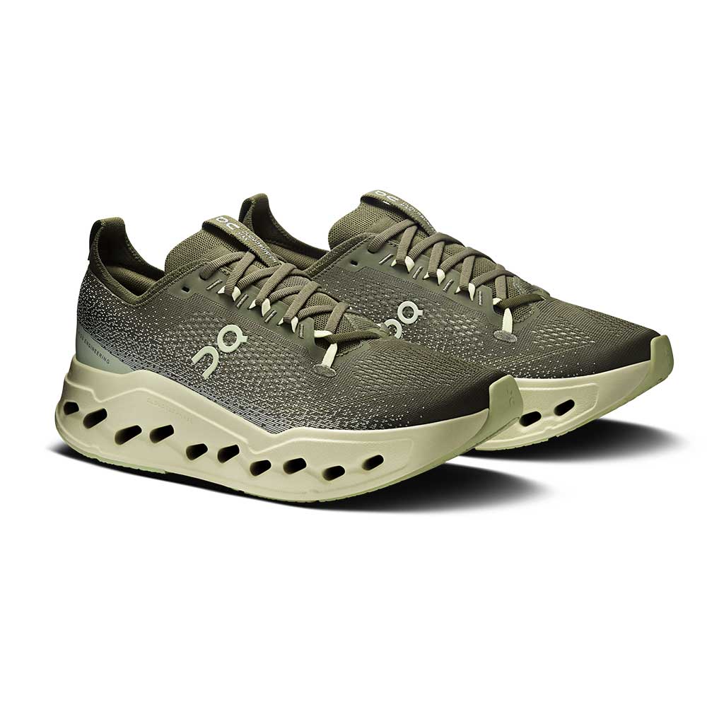 Men's Cloudsurfer Max Running Shoe - Olive/Seedling - Regular (D)