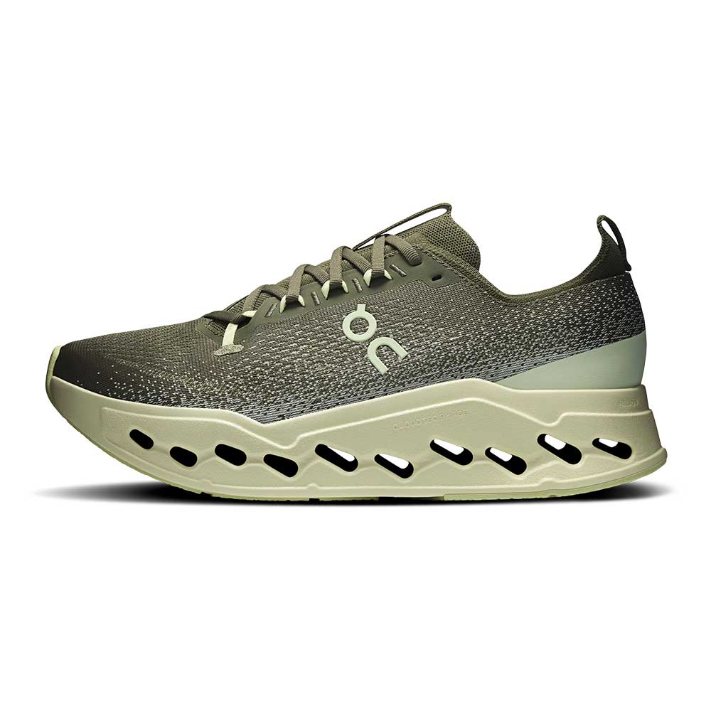 Men's Cloudsurfer Max Running Shoe - Olive/Seedling - Regular (D)