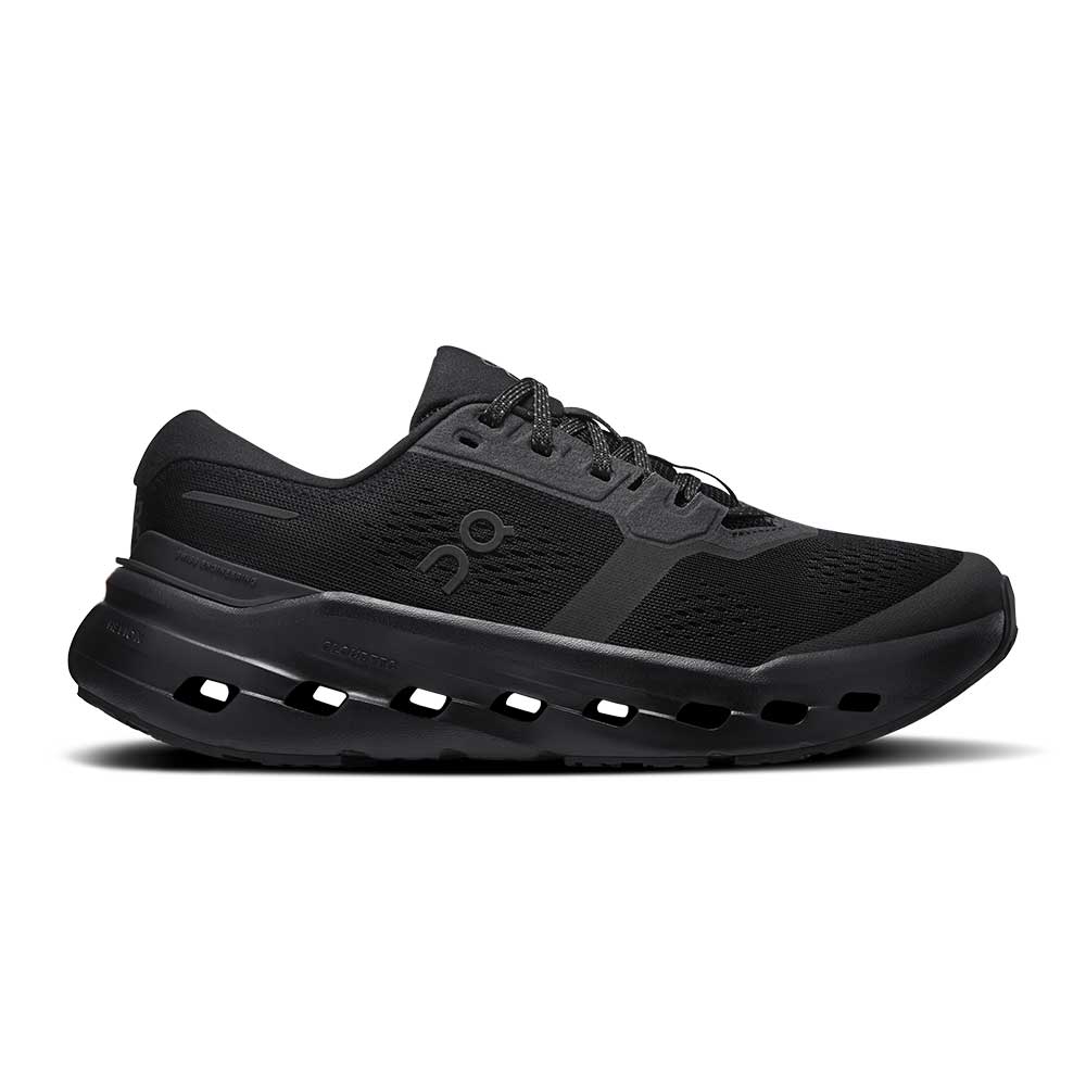 Men's Cloudrunner 3 Running Shoe - Black/Black - Wide (2E)