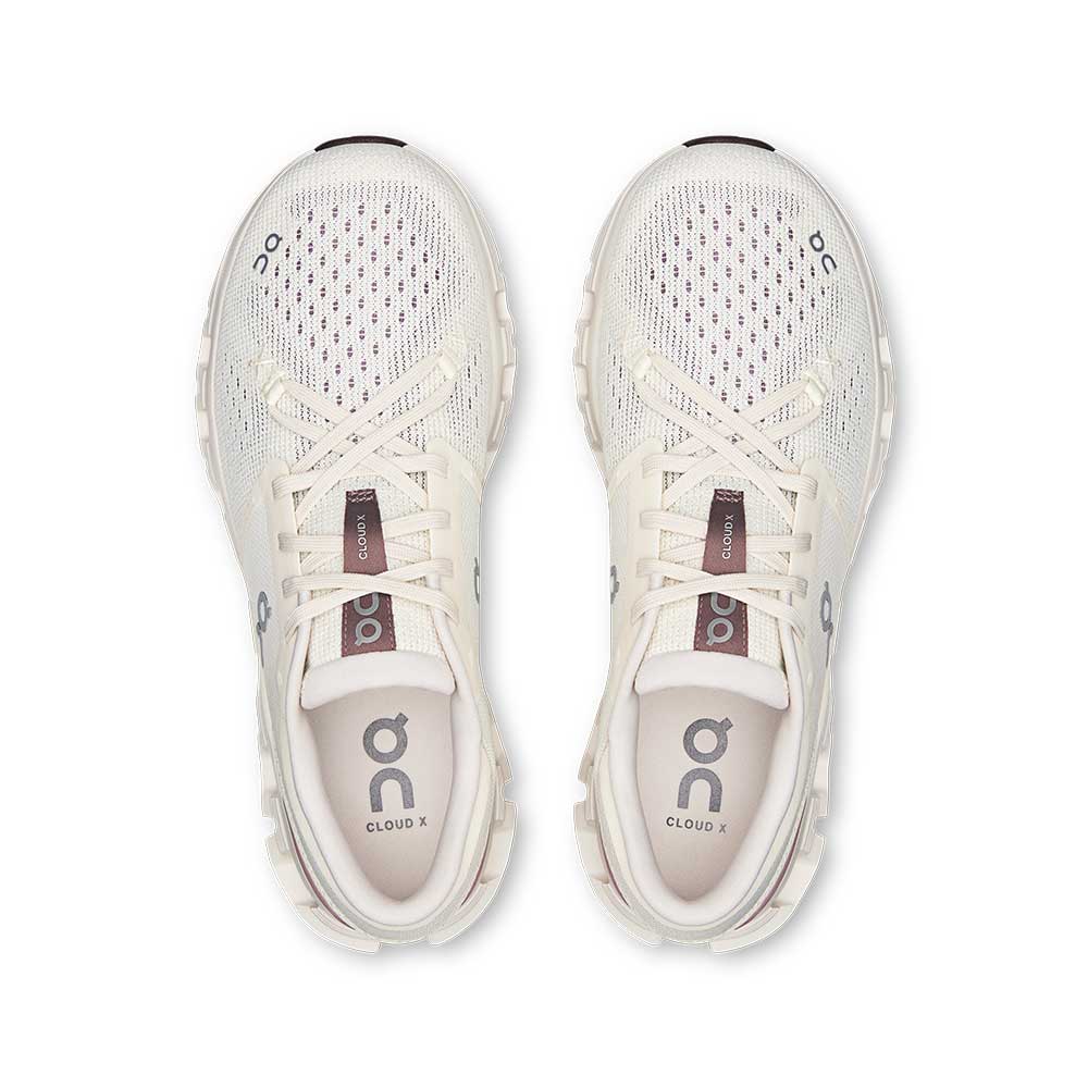 Women's Cloud X 4 Running Shoe - Ivory/Heron - Regular (B)