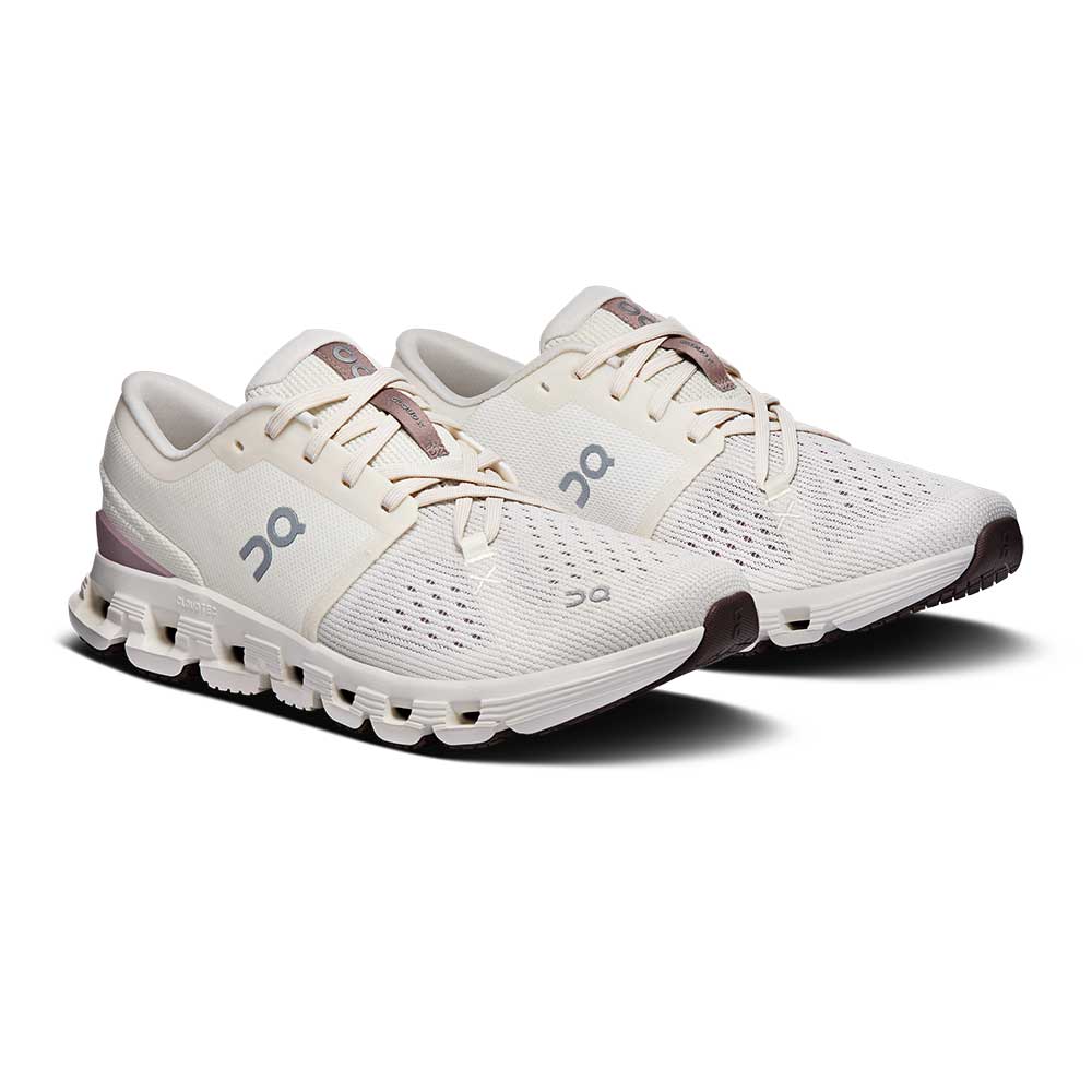Women's Cloud X 4 Running Shoe - Ivory/Heron - Regular (B)