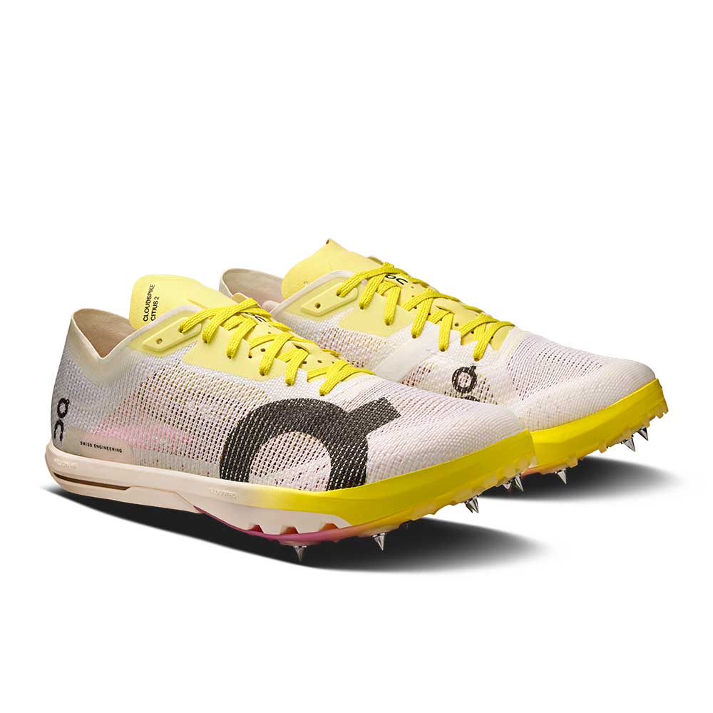 Women's Cloudspike Citius 2 Track Spike - White/Raspberry