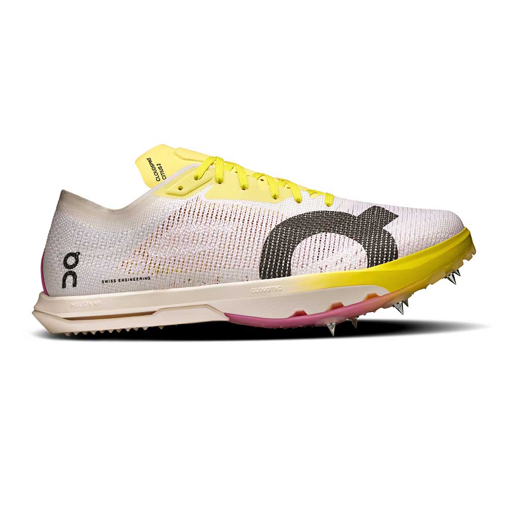 Women's Cloudspike Citius 2 Track Spike - White/Raspberry