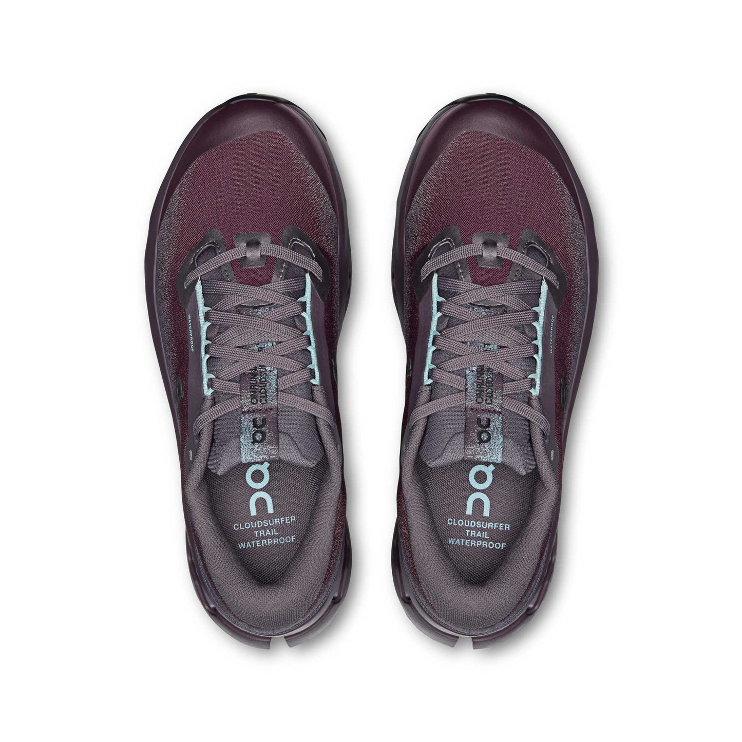 Women's Cloudsurfer Trail 2 Waterproof Running Shoe - Urchin/Pebble - Regular (B)