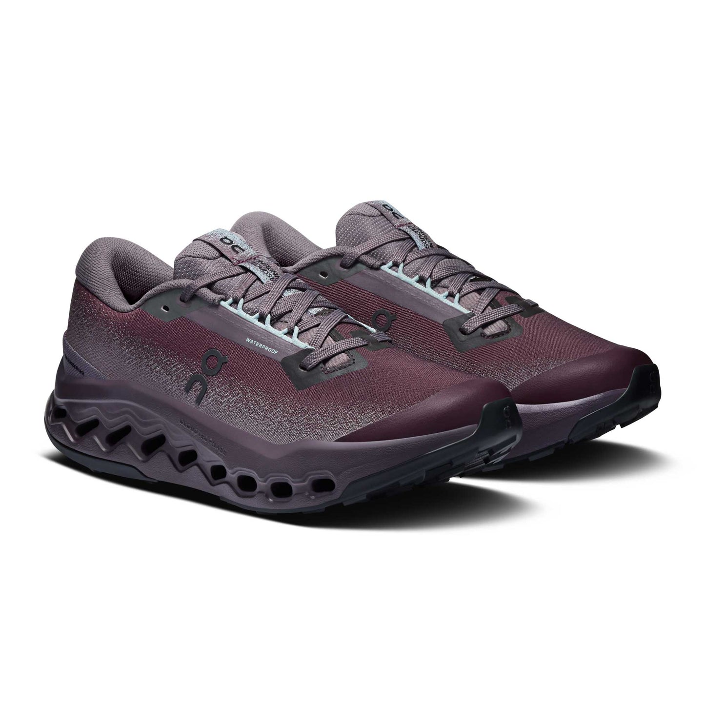 Women's Cloudsurfer Trail 2 Waterproof Running Shoe - Urchin/Pebble - Regular (B)