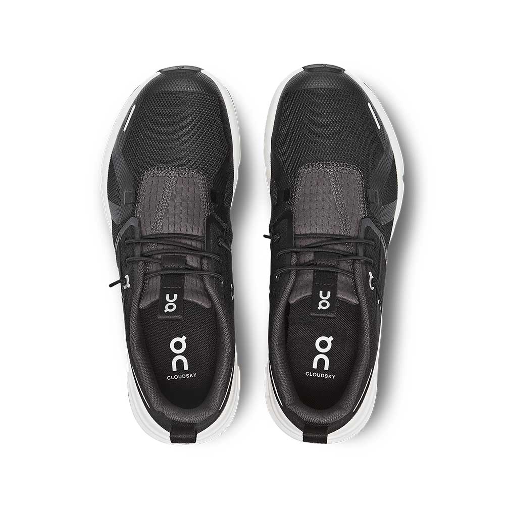 Youth Cloud Sky Running Shoe - Black/Eclipse - Regular (M)