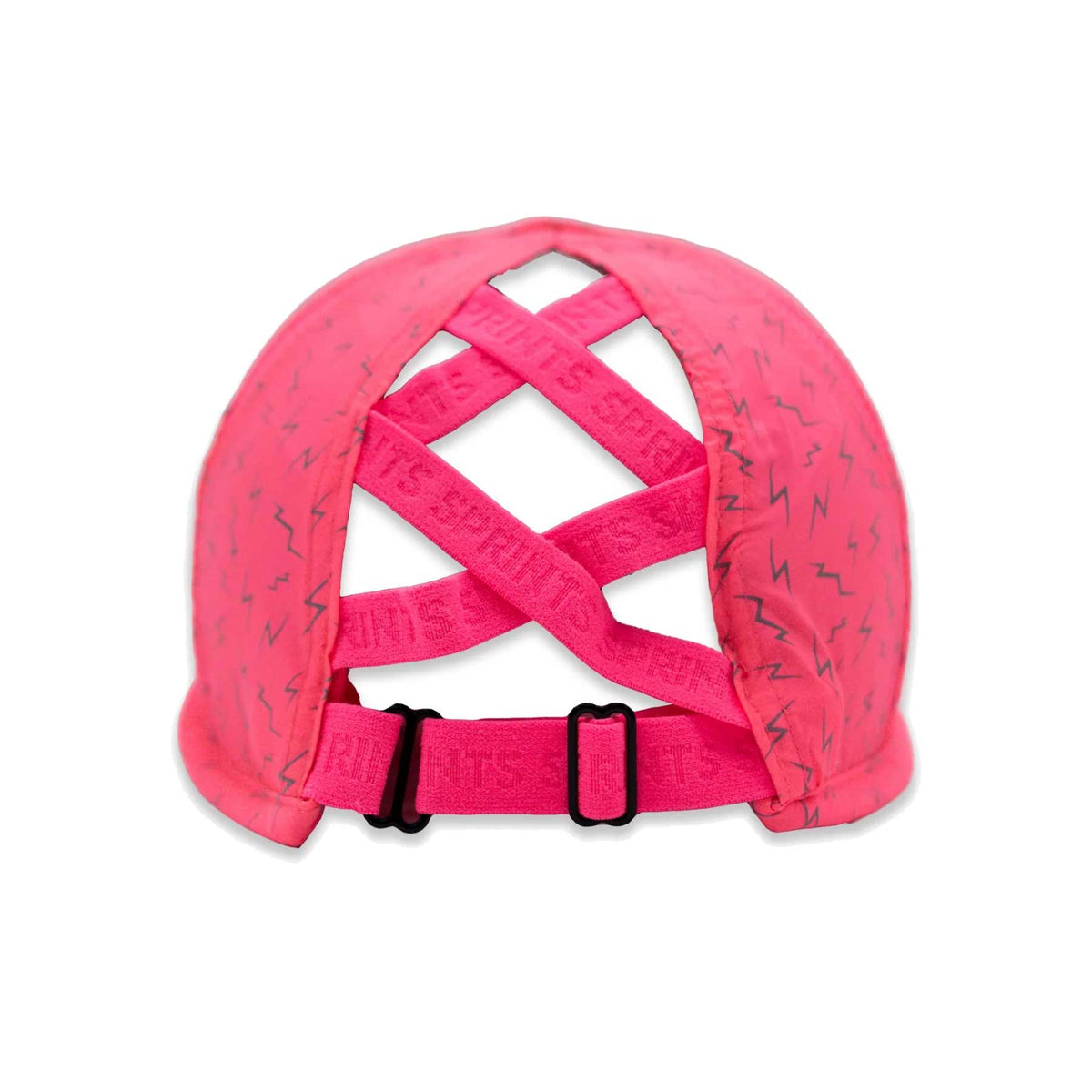 Neon Flash Pink Ponytail Hat