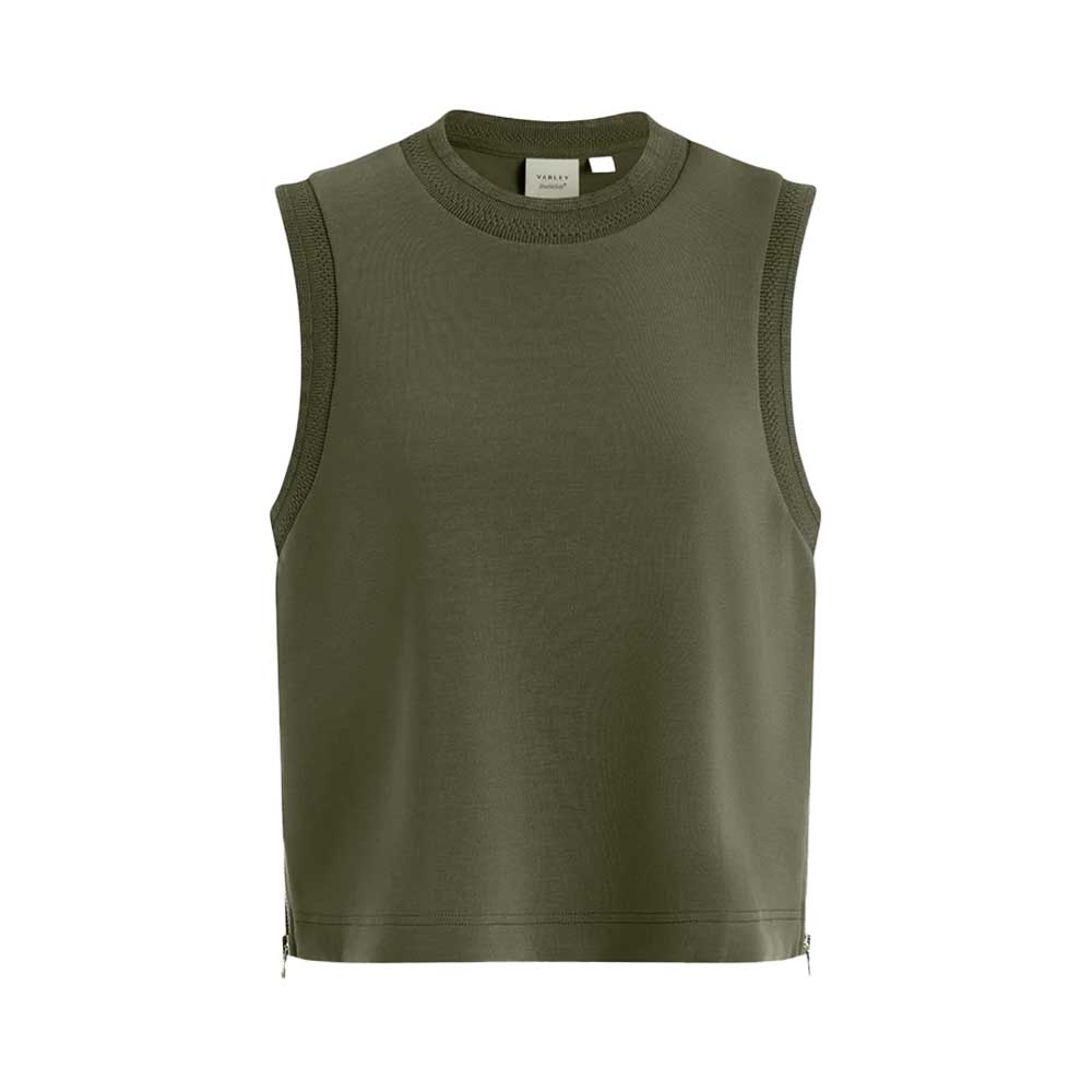 Women's Shea Crop Tank - Thyme