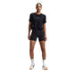 Women's MicroMesh Cropped Tee - Black