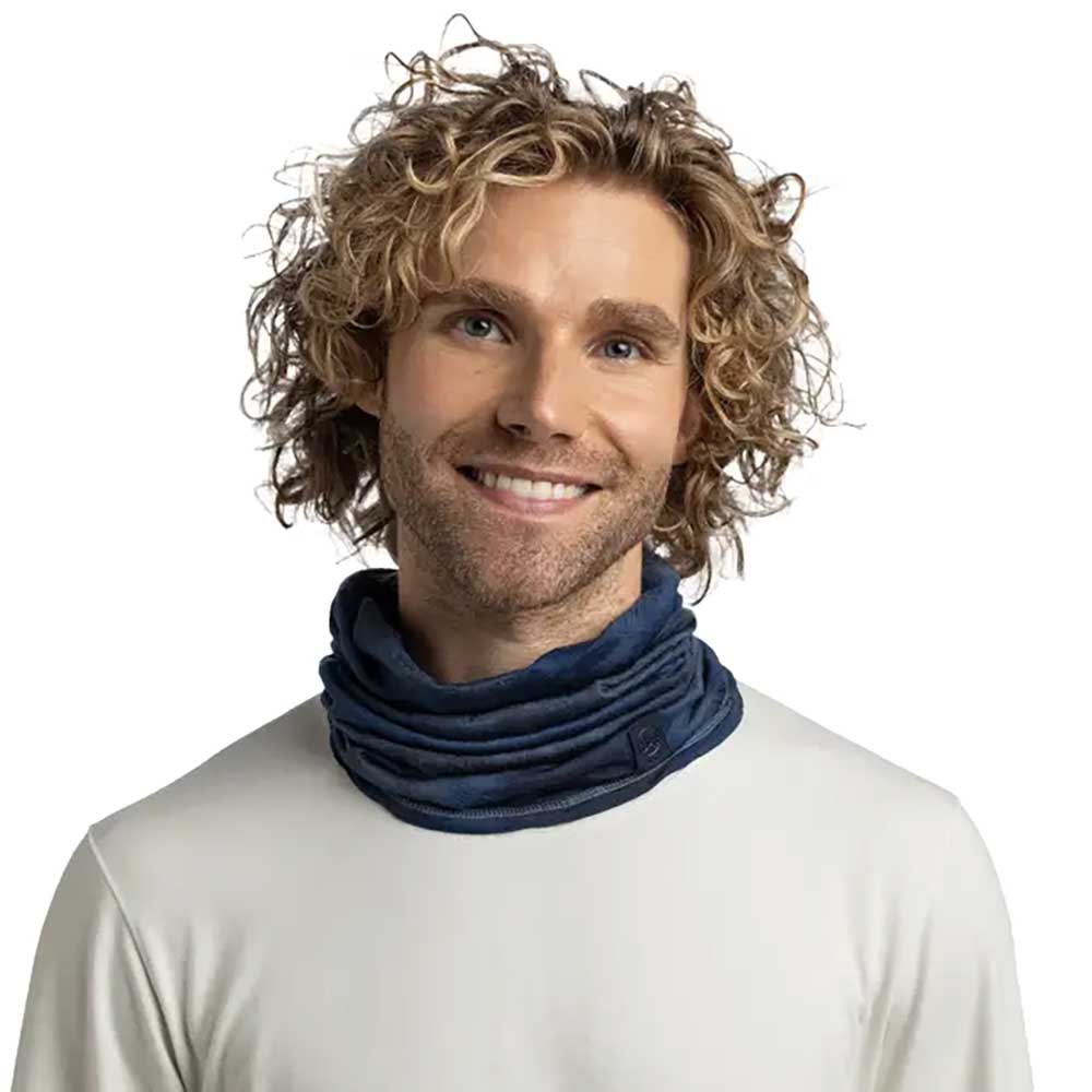 Merino Lightweight Natural Dye Multifunctional Neckwear - Dye Navy