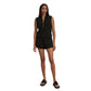 Women's Beau Sleeveless 1/2 Zip - Black