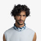 CoolNet UV Half Multifunctional Neckwear - Xest Steel