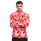 ACM Warm Up ¼ Zip Top - Puma White/For All Time Red