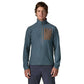 Men's R1 Air Zip Neck - Summit Blue