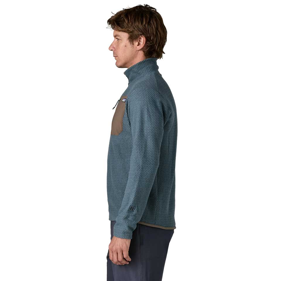 Men's R1 Air Zip Neck - Summit Blue
