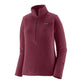 Women's R1 Air Zip Neck - Berry Fig