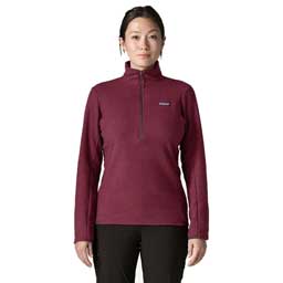 Women's R1 Air Zip Neck - Berry Fig