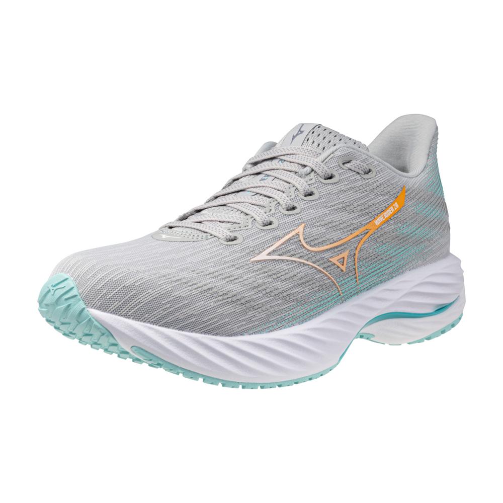 Women's Wave Rider 28 Running Shoe - Harbor Mist/White - Regular (B)