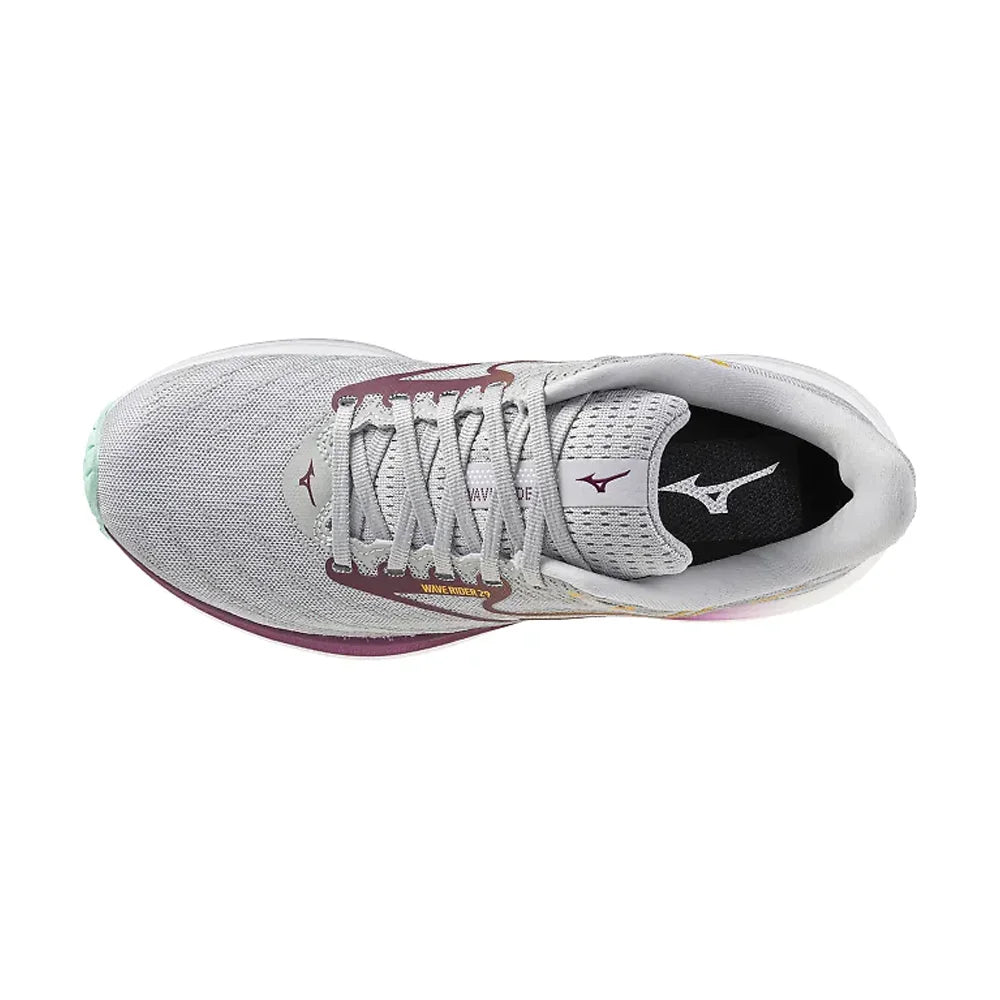 Women's Wave Rider 29 Running Shoe - Harbor Mist/Dark Purple - Regular (B)