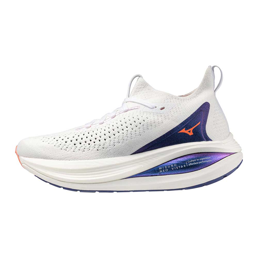 YN Women's Neo Vista 2 Running Shoe - White/Striking Coral - Regular