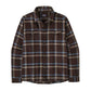 Men's Fjord Flannel Shirt - Crossing: Den Brown
