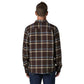 Men's Fjord Flannel Shirt - Crossing: Den Brown