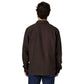Men's Fjord Flannel Shirt - Mirror Weave: Den Brown