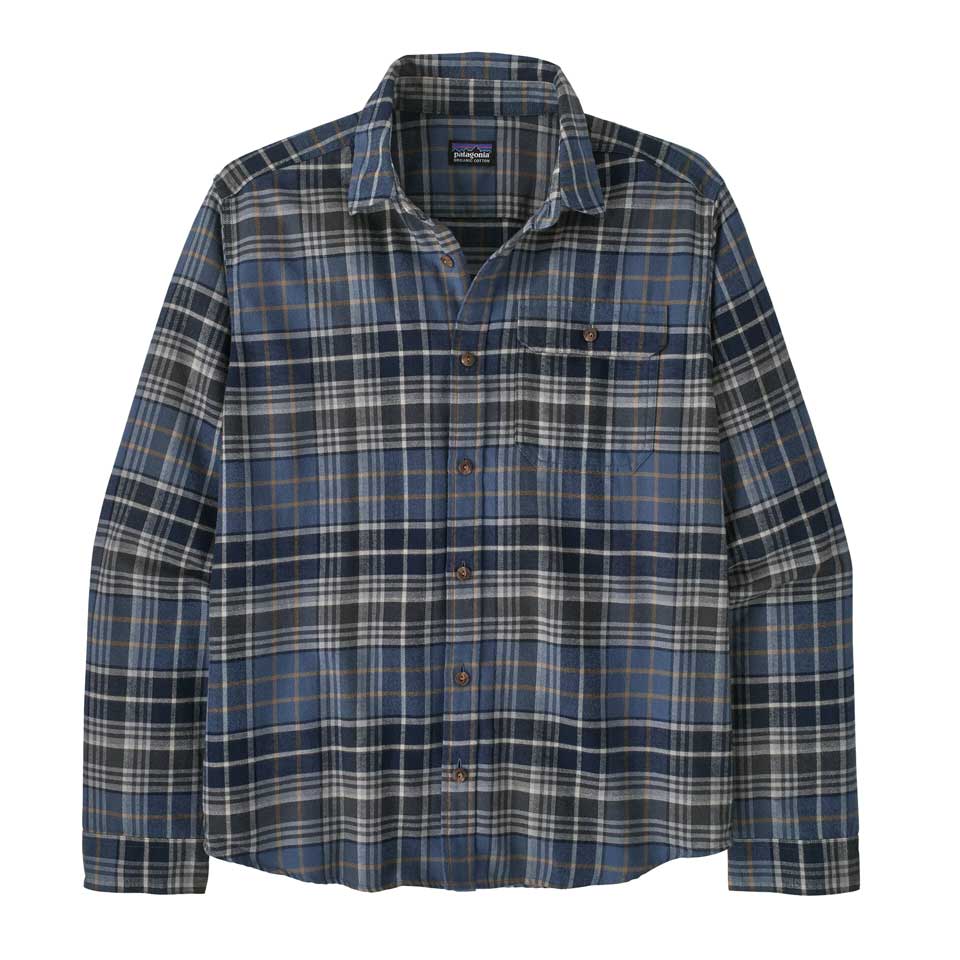 Men's Lightweight Fjord Flannel Shirt - Depth: New Navy
