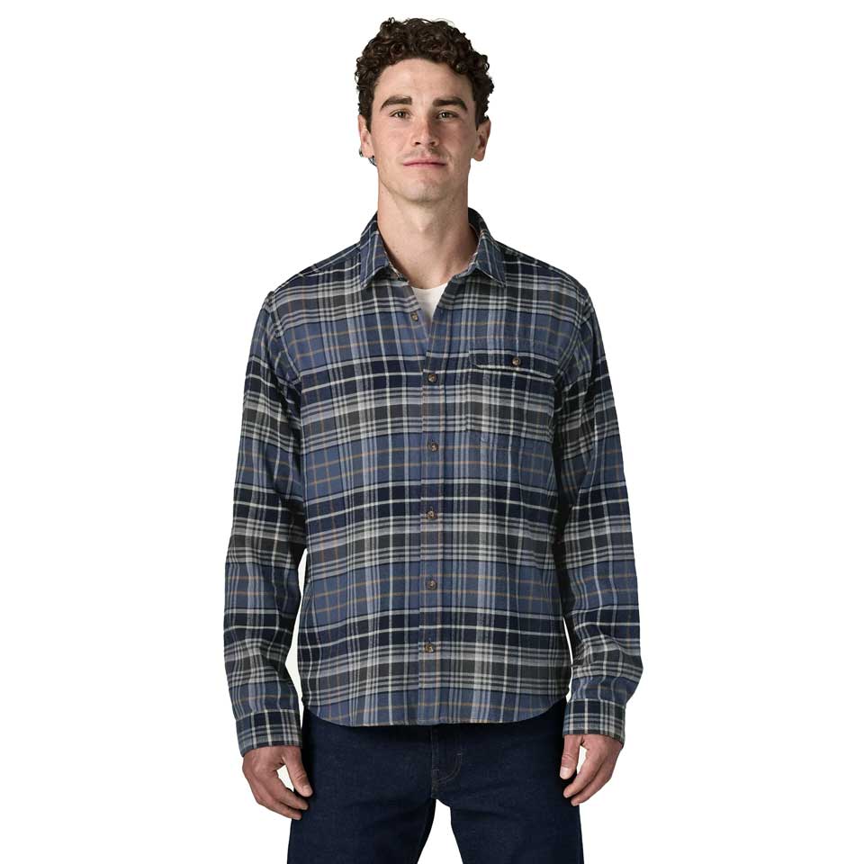 Men's Lightweight Fjord Flannel Shirt - Depth: New Navy