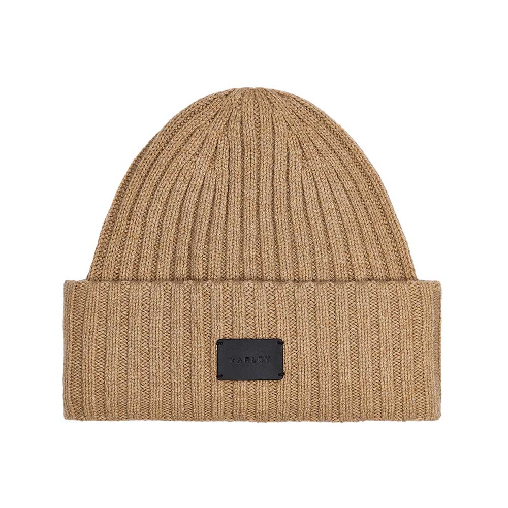 Women's Elva Chunky Rib Beanie - Camel