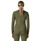 Women's Capilene Midweight Crew - Basin Green