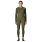Women's Capilene Midweight Crew - Basin Green