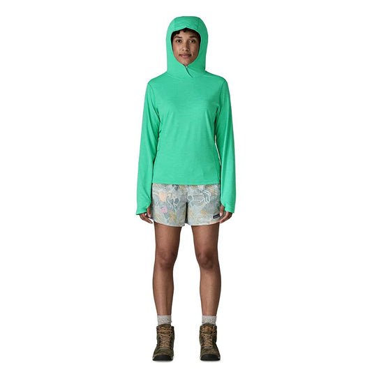 Women's Capilene Cool Sun Hoody - Aqua Stone/Early Teal X-Dye