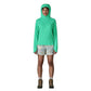 Women's Capilene Cool Sun Hoody - Aqua Stone/Early Teal X-Dye