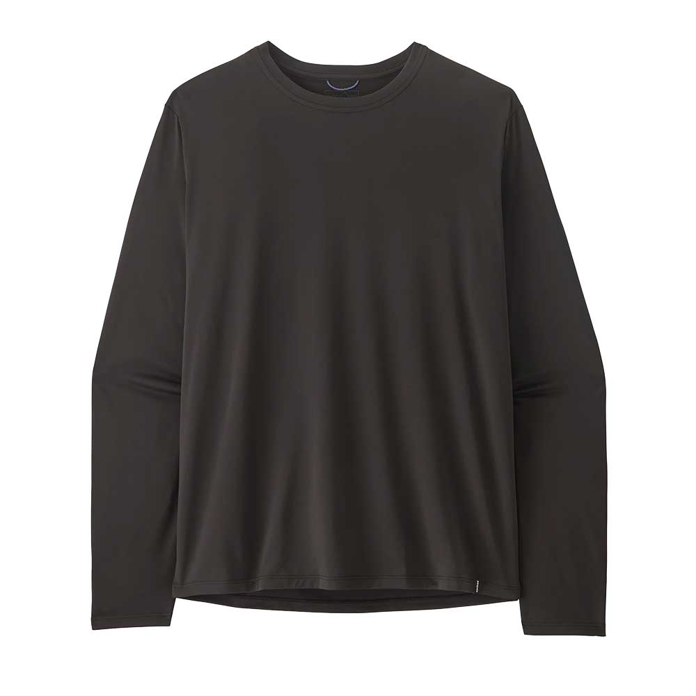 Men's Long Sleeve Capilene Cool Daily Shirt - Black