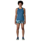 Women's Capilene Cool Daily Tank - Aquatic Blue/Light Aquatic Blue X-Dye