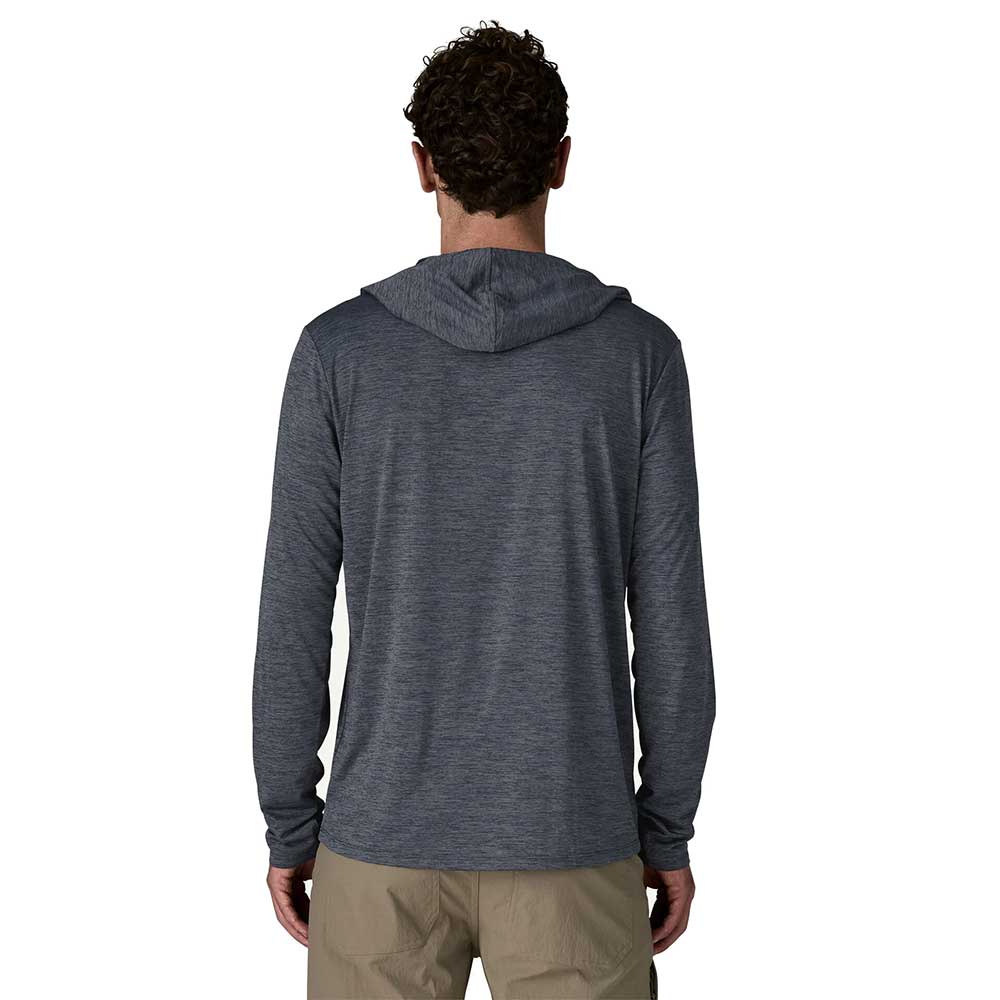 Men's Capilene Cool Daily Hoody - Smolder Blue/Light Smolder Blue X-Dye