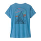 Women's Capilene Cool Daily Shirt - Cloud Crag:Shore Blue/Light Shore Blue X-Dye