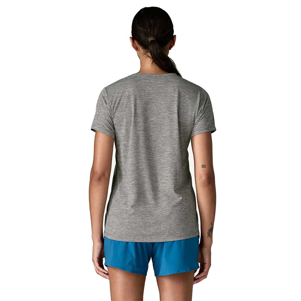 Women's Capilene Cool Daily Shirt - Fitz Roy Nimbus/Feather Grey