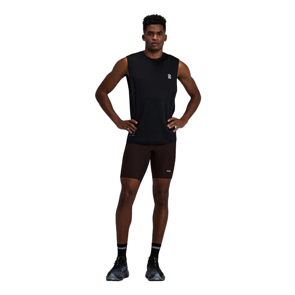 Men's Micromesh Muscle Tank - Bandit Black