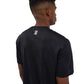 Men's Bandit Cheque Jacquard Short Sleeve Performance Tee - Black/Mauve