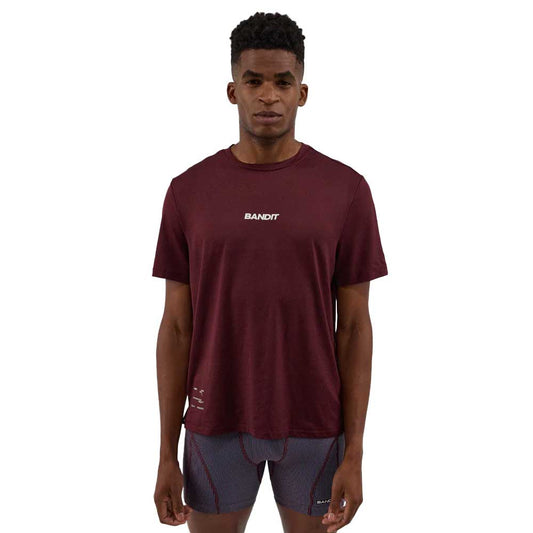 Men's Short Sleeve Performance Tee - Fig/Vintage Blue