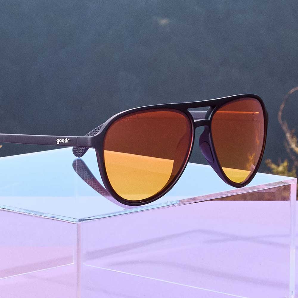 Clear & Resin Danger Sunglasses