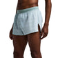 Men's Split Shorts - Uneven Horizontal Gradient Lagoon/Mist
