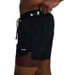 Men's Vento Training Short - Black/Cacao Liner