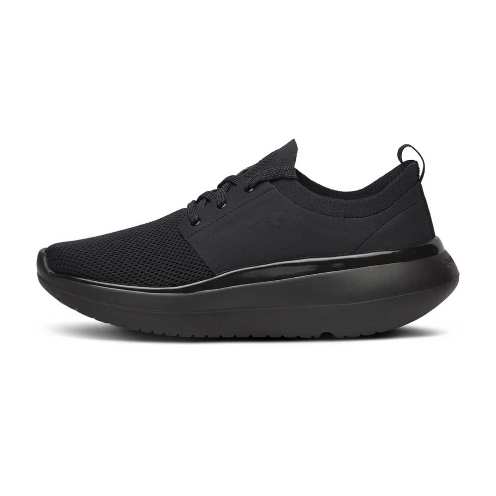 Women's OOmy Stride Recovery Shoe - Black/Black - Regular (B)